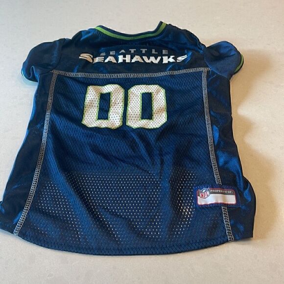 Seattle Seahawks Nfl dog shirt see measurements mesh will keep pets cool. - Picture 4 of 7